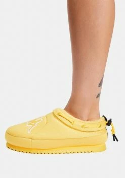Kappa Flats Yellow Logo Tasin Sneaker Mules