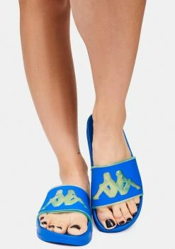 Kappa Authentic Aqua 1 Slides Sandals