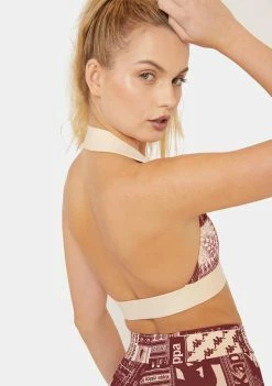 Kappa Beige Authentic Bealanana Bra Top Active