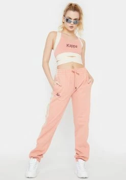 Promo π₯ Kappa Bottoms Coral 222 Banda Iakora Sweatpants π€© 8 Kappa Bottoms Coral 222 Banda Iakora Sweatpants