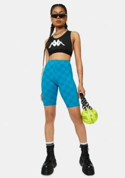 Best Pirce π Kappa Active Green Sea White Authentic Pop Emiaza Bike Shorts π₯ 8 Kappa Active Green Sea White Authentic Pop Emiaza Bike Shorts