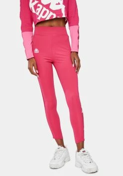 Kappa Active Pink 222 Banda Bartes Sport Leggings