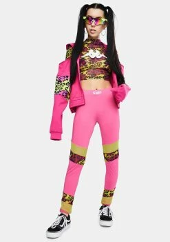 Kappa Authentic Dalani Graphik Leggings Bottoms