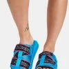 Kappa Blue Logo Tape Kalpi Sandals
