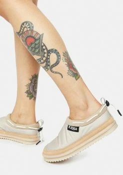 Kappa Beige 222 Banda Mules