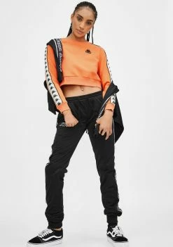 Kappa Melon 222 Banda Bacroy Crop Sweatshirt