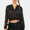 Kappa Black 222 Banda Osbar Track Jacket Outerwear