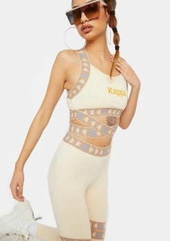 Kappa Beige 222 Banda Ivohibe Bra Top