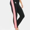 Kappa Active Black Red 222 Banda Anen Leggings