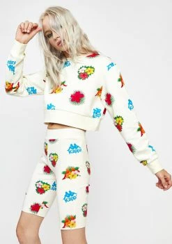 Kappa Cream Authentic Denpassar Sweatshirt