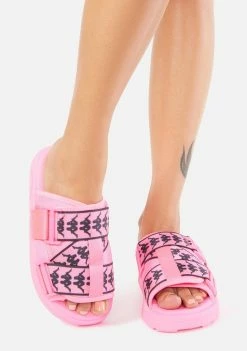 Kappa Solid Pink 222 Banda Mitel 1 Sandals