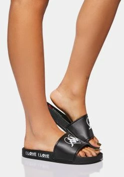 Kappa Black Authentic Aasiaat 1 Slide Sandals