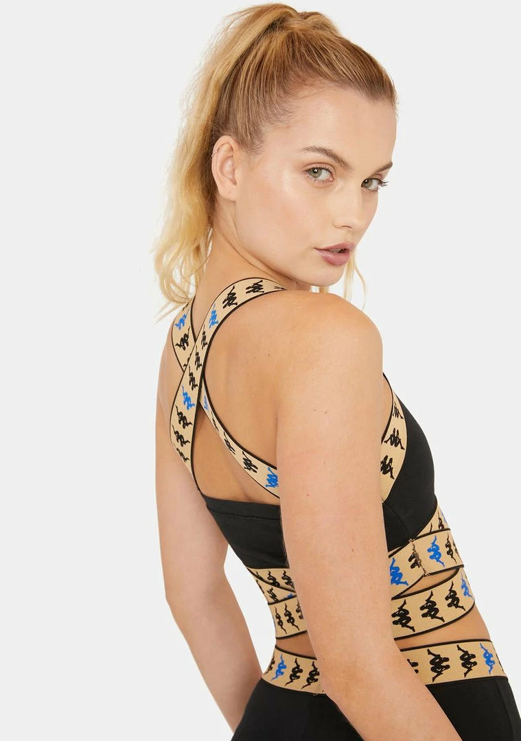 Promo 𧨠Kappa Blue Orange 222 Banda Ivohibe Bra Top Active β 7 Kappa Blue Orange 222 Banda Ivohibe Bra Top Active