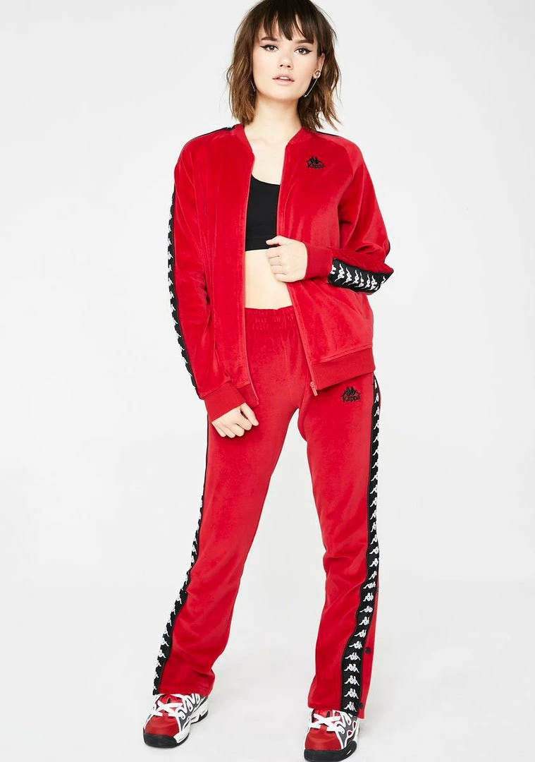 Discount β€οΈ Kappa Authentic Mivvie Velour Jacket Outerwear π 6 Kappa Authentic Mivvie Velour Jacket Outerwear