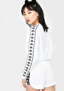 Kappa Tops 222 Banda Ays Crop Sweatshirt