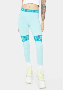 Kappa Blue 222 Banda Ikongo Leggings Active