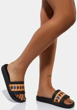 Kappa Black Yellow 222 Banda Adam 15 Slides