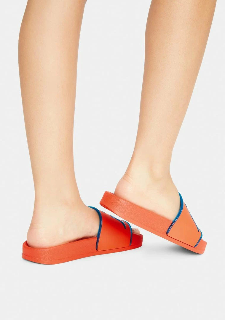 Buy π Kappa Red Azure Authentic Aqua 1 Slide π©΄ Sandals π 5 Kappa Red Azure Authentic Aqua 1 Slide Sandals