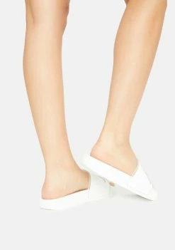 Kappa White Gold Authentic Aqua 1 Slide Sandals