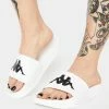 Kappa White Authentic Adam 2 Slides