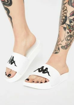 Kappa White Authentic Adam 2 Slides