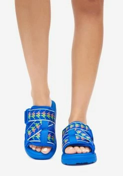 Kappa Blue 222 Banda Mitel 6 Slides Sandals