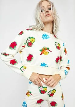 Kappa Cream Authentic Denpassar Sweatshirt