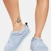 Kappa Light Blue Logo Tasin Sneaker Mules Flats