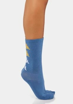 Kappa Blue Steel Authentic Assis 1 Pack Socks