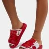 Kappa Red White Authentic Mitel 1 Slides