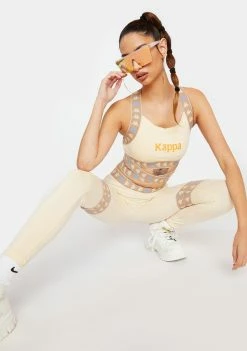 Kappa Beige 222 Banda Ivohibe Bra Top
