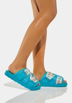 Kappa Dark Aqua 222 Banda Mitel 8 Sandals