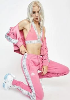 Kappa Pink 222 Banda Beicegel Sweatpants
