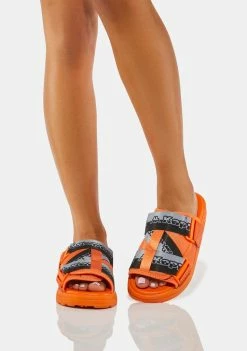 Kappa Orange Logo Zirk 1 Sandals