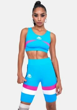 Kappa Blue Authentic Football Lampung Bike Shorts