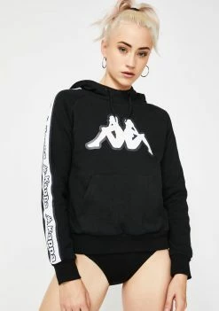 Kappa Logo Tape Ardac Pullover Hoodie Tops