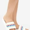 Kappa White 222 Banda Adam 14 Slides Sandals