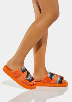 Kappa Orange Logo Zirk 1 Sandals