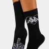 Kappa Black Authentic Loval Crew Socks Socks & Tights