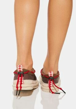 Budget βοΈ Kappa Brown 222 Banda Mules Flats π₯° 9 Kappa Brown 222 Banda Mules Flats