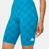 Kappa Active Green Sea White Authentic Pop Emiaza Bike Shorts