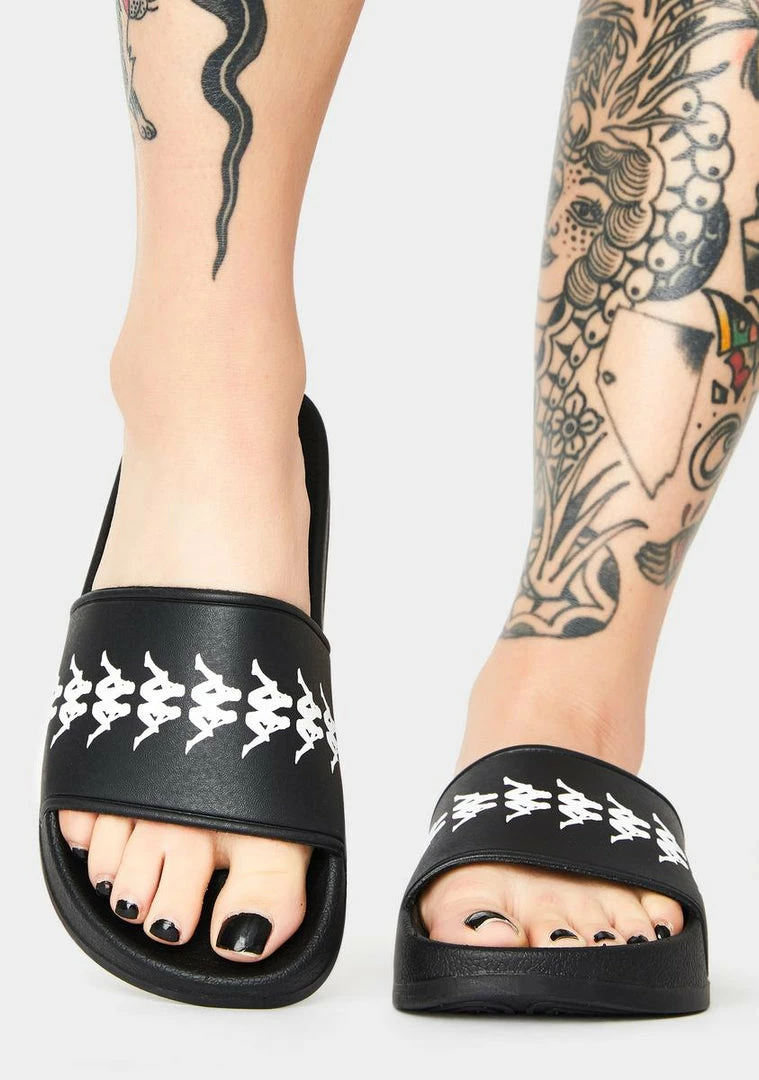 Outlet π Kappa 222 Banda Adam 4 Slides π©΄ Sandals π 6 Kappa 222 Banda Adam 4 Slides Sandals