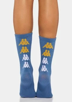 Kappa Blue Steel Authentic Assis 1 Pack Socks