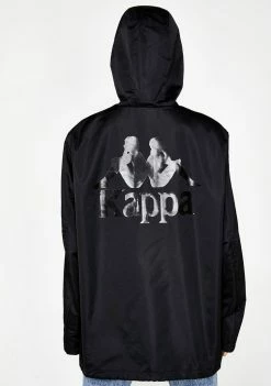 Kappa Outerwear Authentic Bzalnoy Hooded Satin Jacket