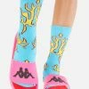 Kappa Neon Pink Authentic Adam 2 Slide Sandals