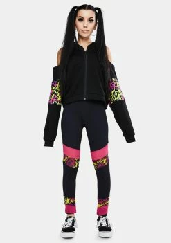 Kappa Tops Authentic Delia Graphik 2 Zip Hoodie