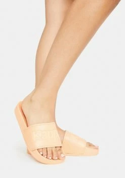 Kappa Peach 222 Banda Adam 17 Slide Sandals