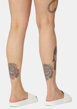 Kappa White Authentic Caius 2 Slides