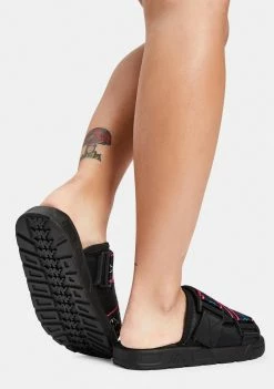 Kappa Logo Tape Kalpi Sandals