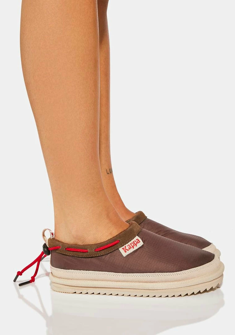 Budget βοΈ Kappa Brown 222 Banda Mules Flats π₯° 4 Kappa Brown 222 Banda Mules Flats